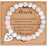 AHAETH abuela bracelets for women from grandkids best abuela charm mothers day jewelry gift for abuela birthday