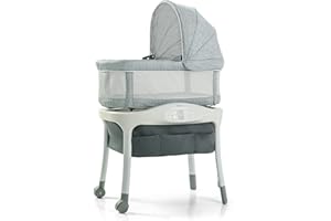 Graco Sense2Snooze Bassinet with Cry Detection Technology, Hamilton