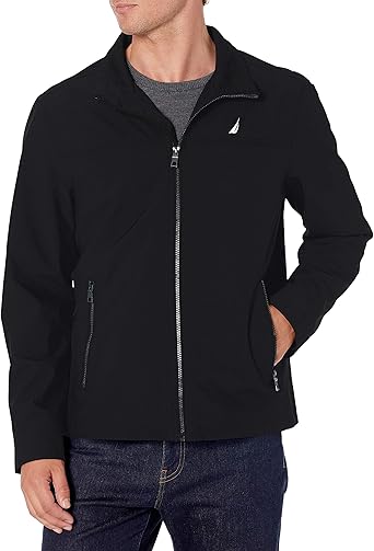 mens black golf jacket