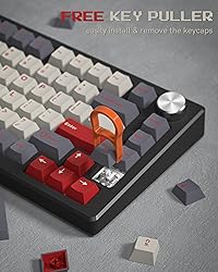 Womier Keycaps, Custom PBT Doubleshot Keycaps 60 65