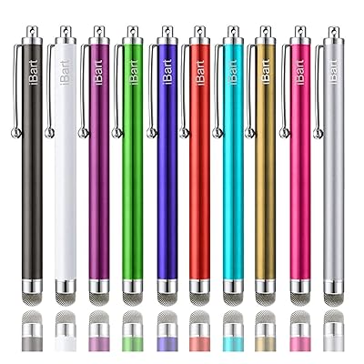10 Colors Mesh Fiber Tip Stylus Pens for Touch Uganda Ubuy