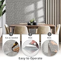Vieshful 20pcs Peel and Stick Backsplash