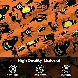 Xdceu Skull Golf Shirts for Men - Halloween