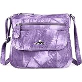 Angelkiss Small Womens Crossbody Bag Leather Shoulder Purse for Women Hobo Bag with Adjustable Shoulder Strap