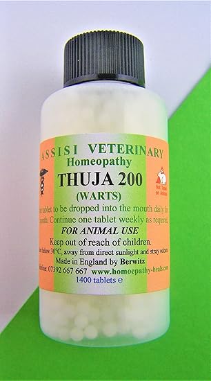 thuja 200c for dogs