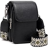 GEMIU Small Crossbody Bags for Women, Vegan Leather Cell Phone Purse with RFID Blocking Wallet and Card Slots
