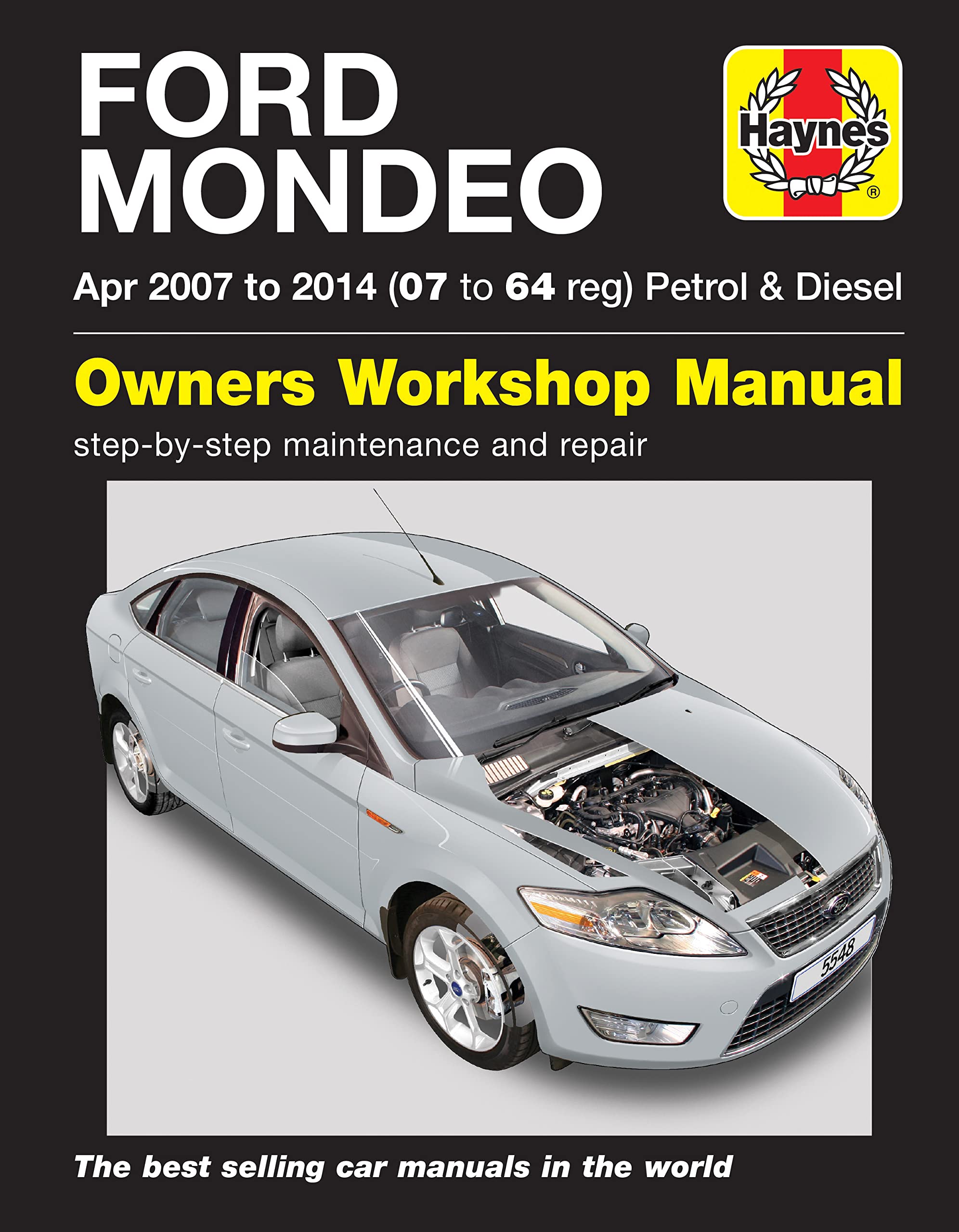 Haynes Ford Mondeo Petrol & Diesel (Apr 07 - 14) Repair Manual (Paperback)