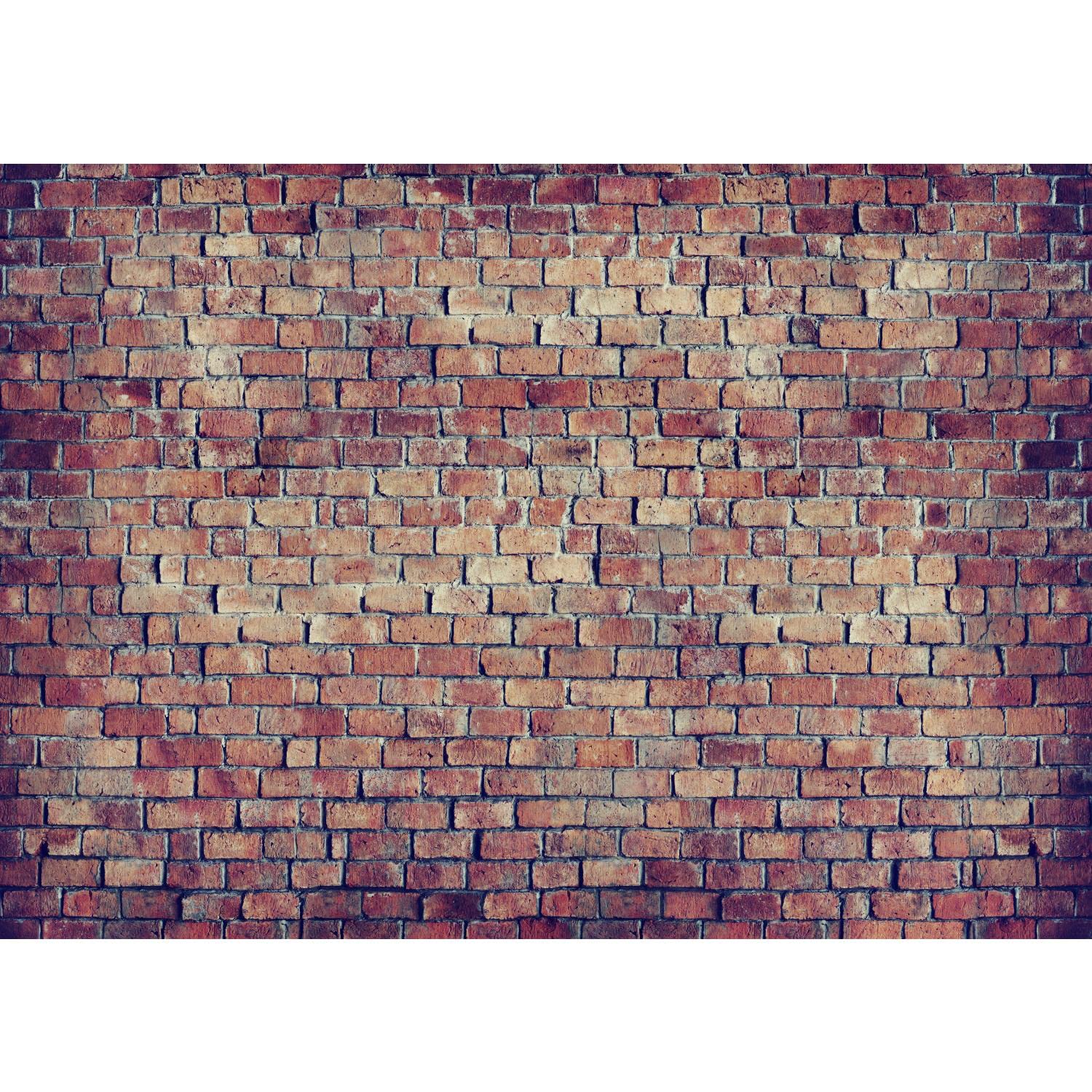 Runa Art Wallpaper 396 x 280 cm Brick wall 3D Effect Non-Woven Decoration Print Wall Mural Living Room - Made in Germany - Colorful 9020012c