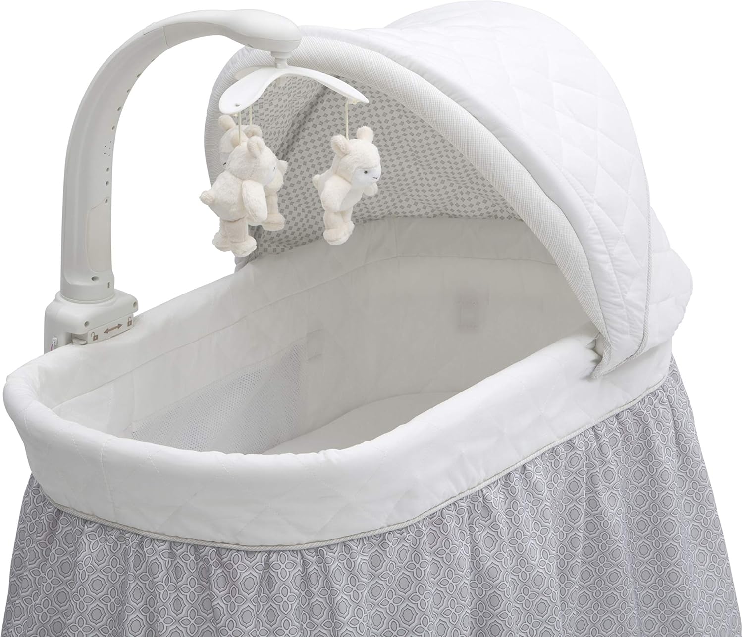 delta children deluxe gliding bassinet
