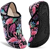 VIFUUR House Slippers for Women Men Slip on Indoor Barefoot Slipper Socks Fuzzy Cozy Sock Shoes for Home Bedroom Travel