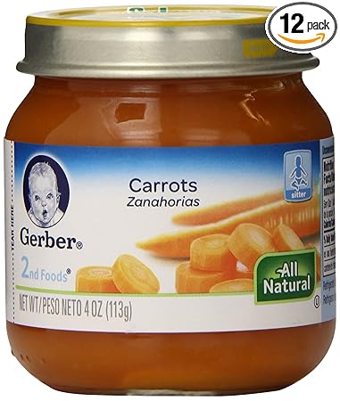 gerber carrot puree