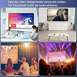 Projector Screen 150 Inch Outdoor Portable Movie