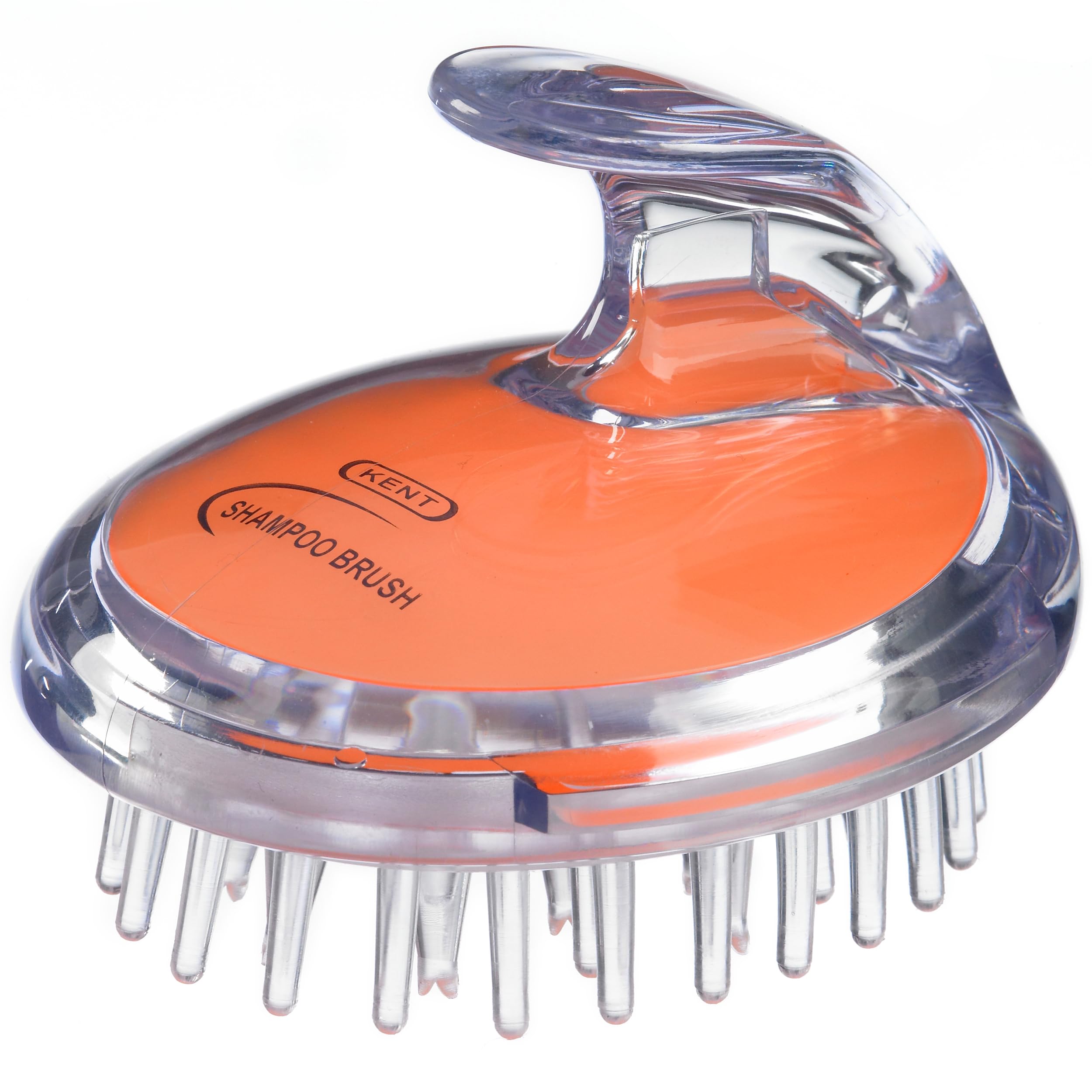 Kent Shampoo and Scalp Massage Brush - Orange (Pack of 1)