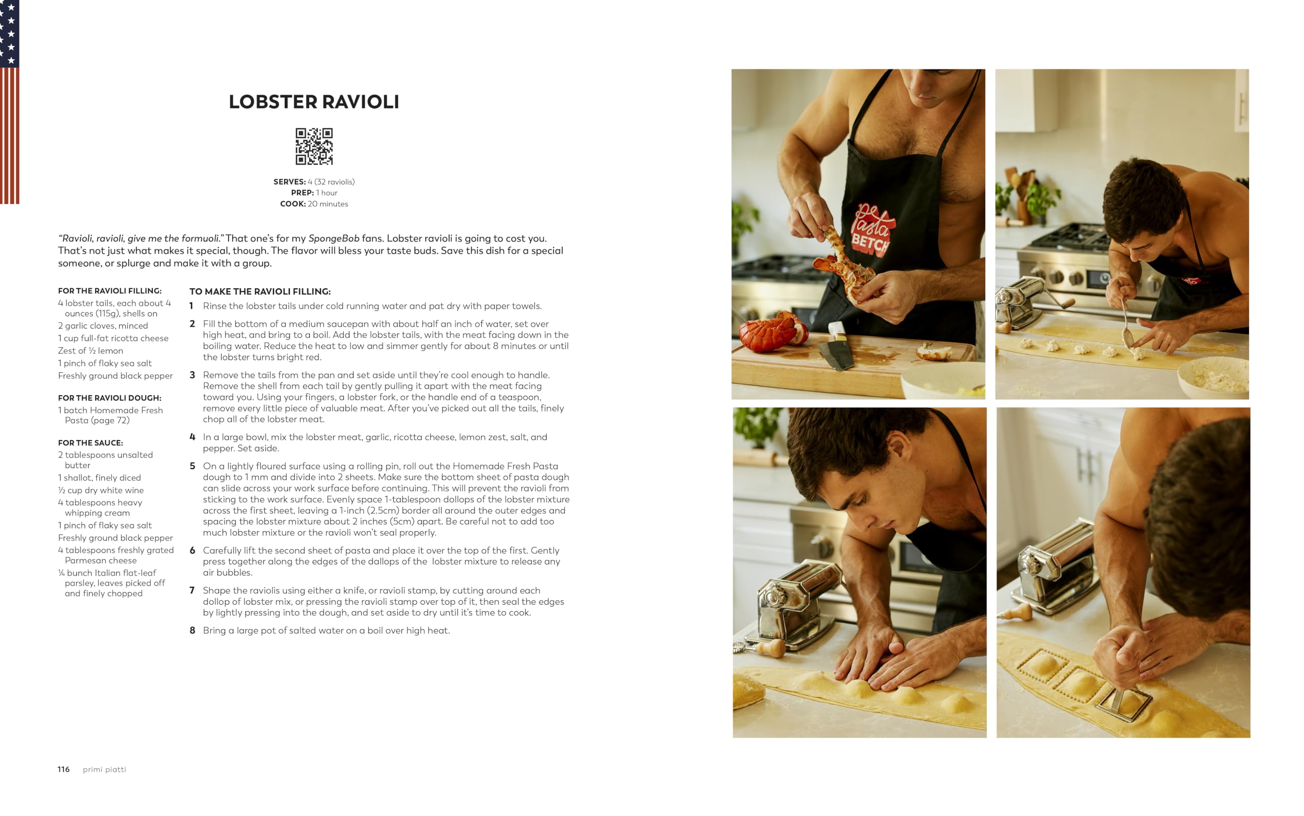 Italian/American: It's a QCP cookbook, betch!