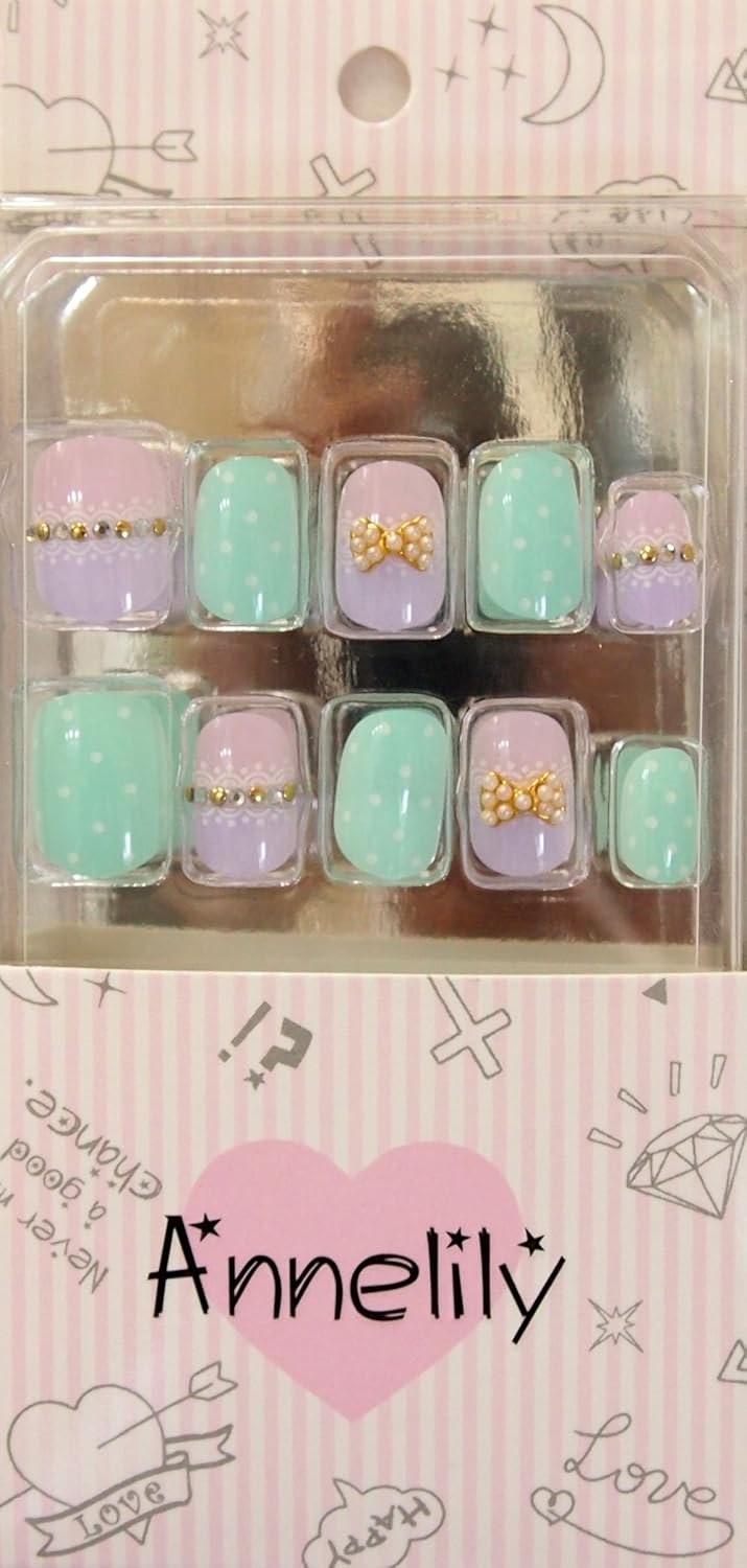 Amazon アンリリー ネイルチップ An 009 ウィング ビート ネイルチップ 通販