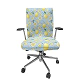 Ambesonne Lemons Office Chair Cover, Colorful