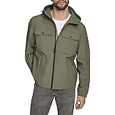 Levi's Men's Hooded Waterproof Arctic Cloth Rain Jacket