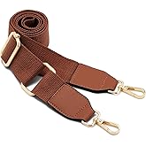 DEVPSISR Wide Shoulder Purse Strap Replacement Adjustable Belt Canvas Bag Crossbody Handbag