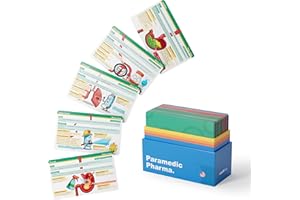 Paramedic Pharmacology Flashcards for EMT & Paramedic Exam Prep – Complete Drug Profiles of The Most Important Drugs