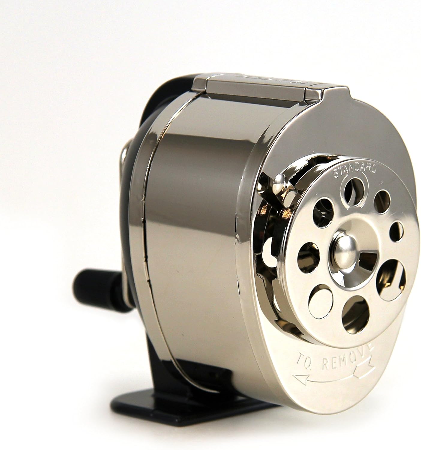 X-ACTO Ranger 1031 Wall Mount Manual Pencil Sharpener,Silver/Black: Office Products