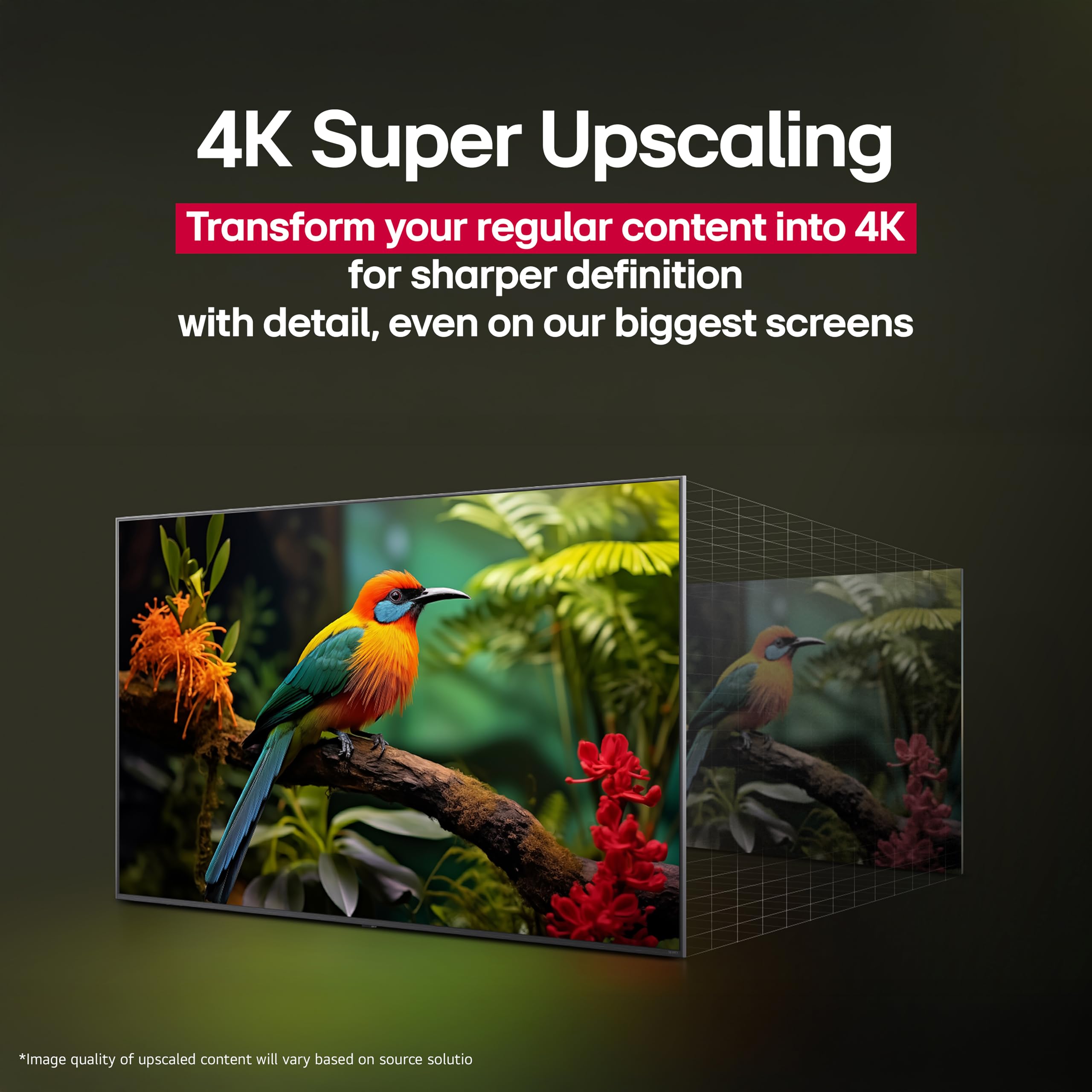 LG 55-Inch Class UHD AI 4K UA77 Series Smart TV w/AI Sound Pro, HDR10, 4K Super Upscaling, Filmmaker Mode, Wow Orchestra, Compatible with Alexa (55UA7700PUB, 2025)