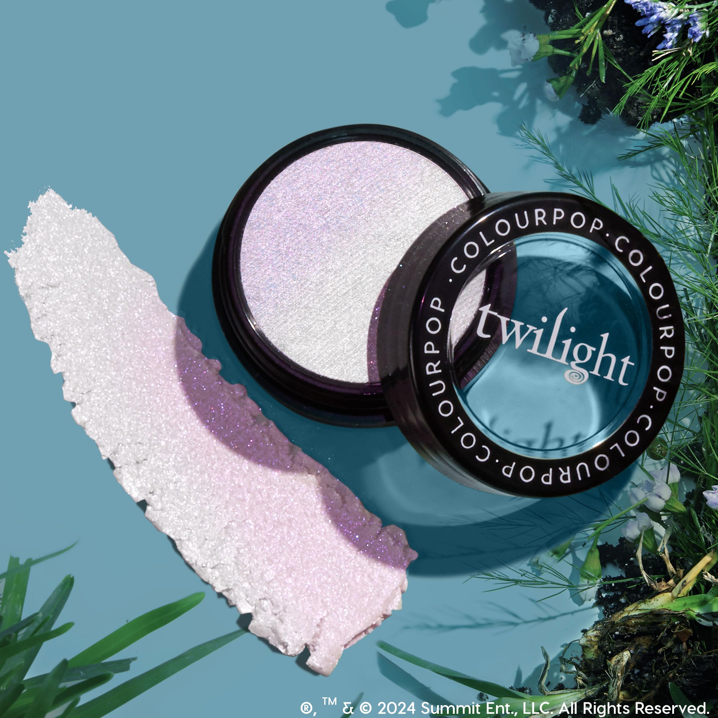 ColourPop x Twilight Super Shock Highlighter Makeup - High-Pigment, Crème-Powder Face Makeup - Buildable & Blendable Formula with a Unique Bouncy Texture - Meadow (0.15 oz)