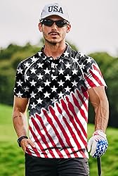 Men's Red, White & Blue American Flag Memorial Day