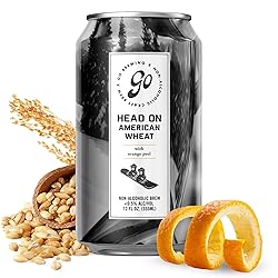 Go Brewing Non-Alcoholic Head On American Wheat
