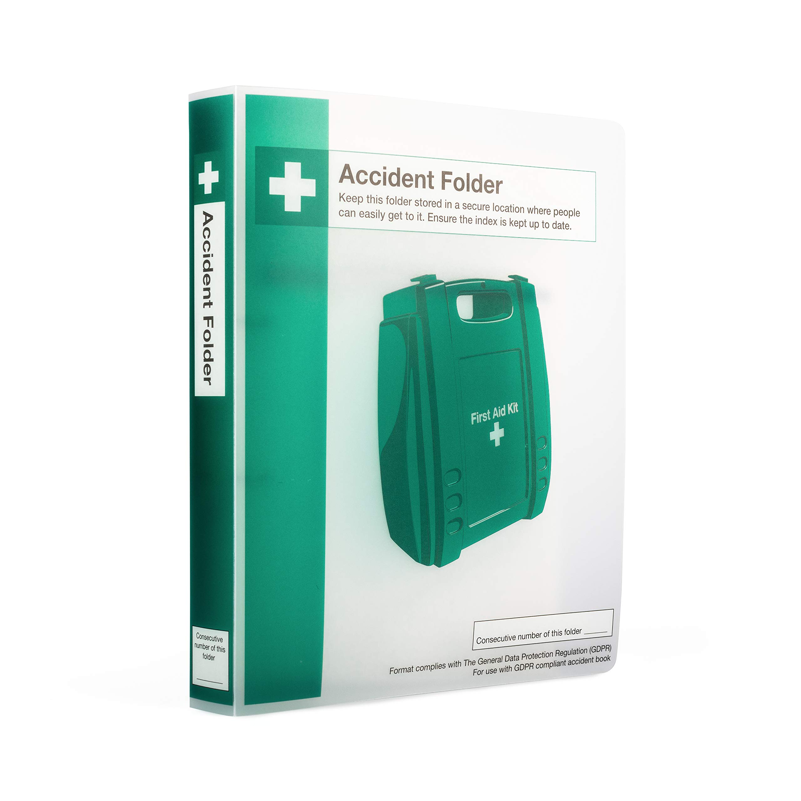 Safety First Aid Group Accident Book Folder, A4