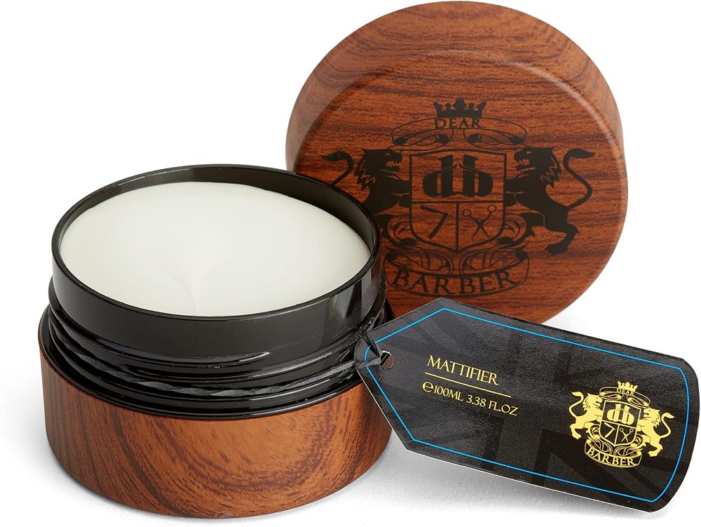 Dear Barber Mattifier Hair Clay Wax for Men – Strong Hold Matte Finish 100ml