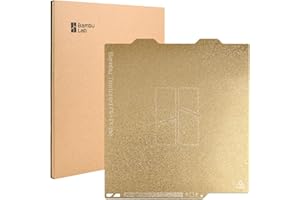 3DTOOLS Bamboo Lab Original Dual Side Textured PEI 3D Printer Build Plate 184x184MM Spring Steel Plate for Bambu Lab A1 MINI 3D Printer