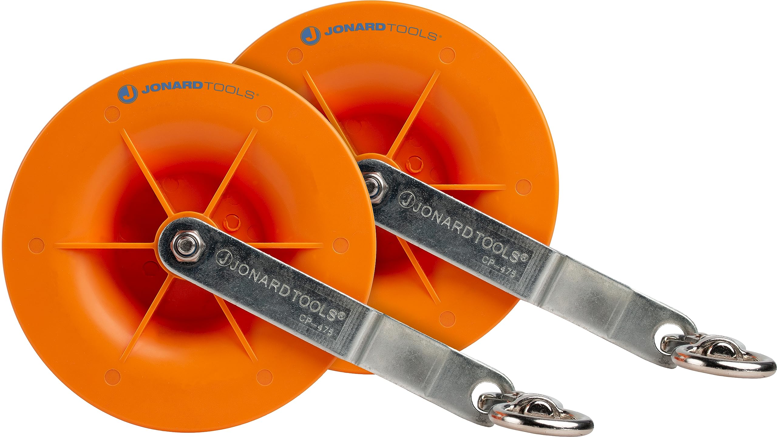 Jonard Tools CP-475 Pulley for Low Voltage Electrical, Network, & Coax Cables (2 Pack)