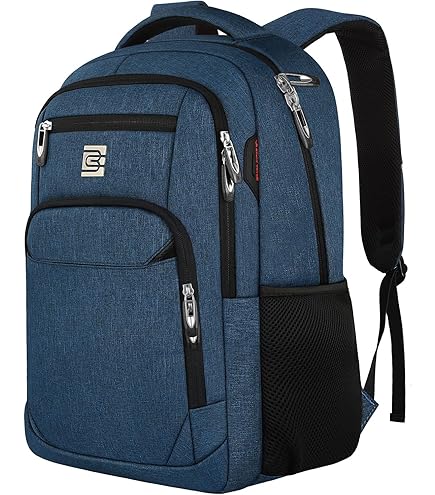 Paude Backpack School, Laptop, Bookbag for Teen Boys 15.6 Inch College, Business, Work, Travel (Blue, 15.6 inch) : Electronics