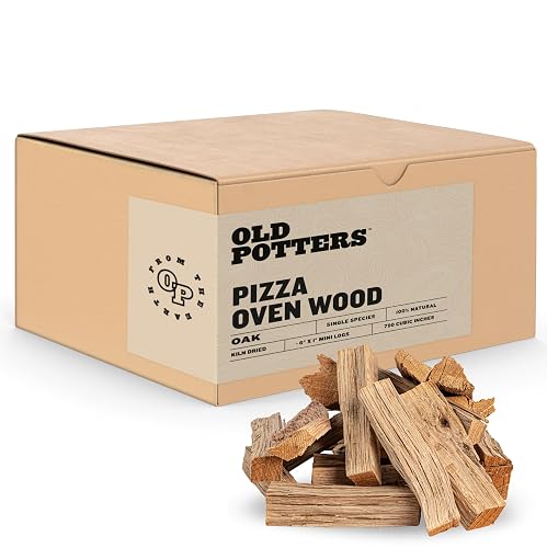 Cook Logging Old Potters Kiln Dried Pizza Oven Cooking Logs, Approx 12 lbs, Wood ...