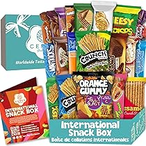 Journey of Asia Korean Snack Box 38 Count Care Package