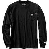 Carhartt Men's 106917 Flame Resistant Force Loose Fit Long-Sleeve Lightweight C
