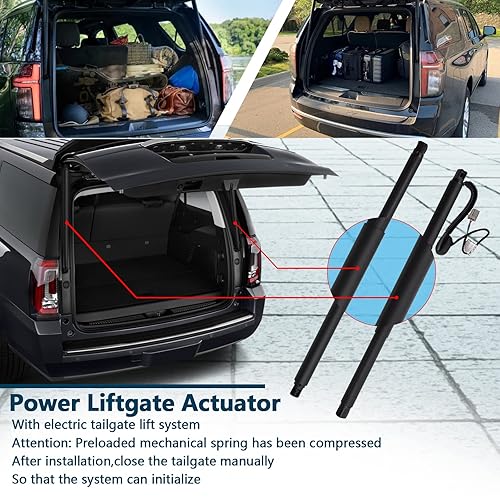 B.ZSSY Rear Power Tailgate Lift Support Shock Struts,Trunk Liftgate Actuator  Compatible for 2015-2020 Chevy Suburban Tahoe Escalade ESV Yukon XL Replace  for 84306929 84183515 23226162 23408748 in Kuwait | Whizz Lift Supports