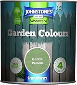Johnstone's Garden Colours Gentle Willow Exterior Wood Paint 1L 12m²