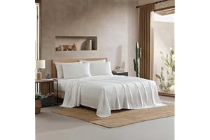 Wrangler - Queen Size Sheets Set, Soft & Lightweight Bonus Bedding Set for Year Round Comfort, 6 Piece Bed Sheets with Matchi