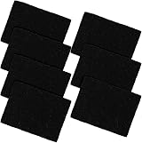Ezebesta Activated Carbon Filters for Food Waste Bin 7 Pack 9.5x7cm Fits J&J view 1