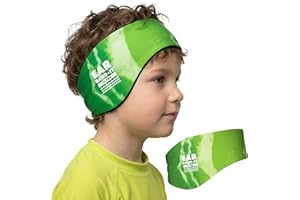 Earvolution Ear Band-It Ultra Swimming Headband, American Brand, Doctor-Invented, Sensory-Friendly- Anti-Slip Grip &Thick Neo