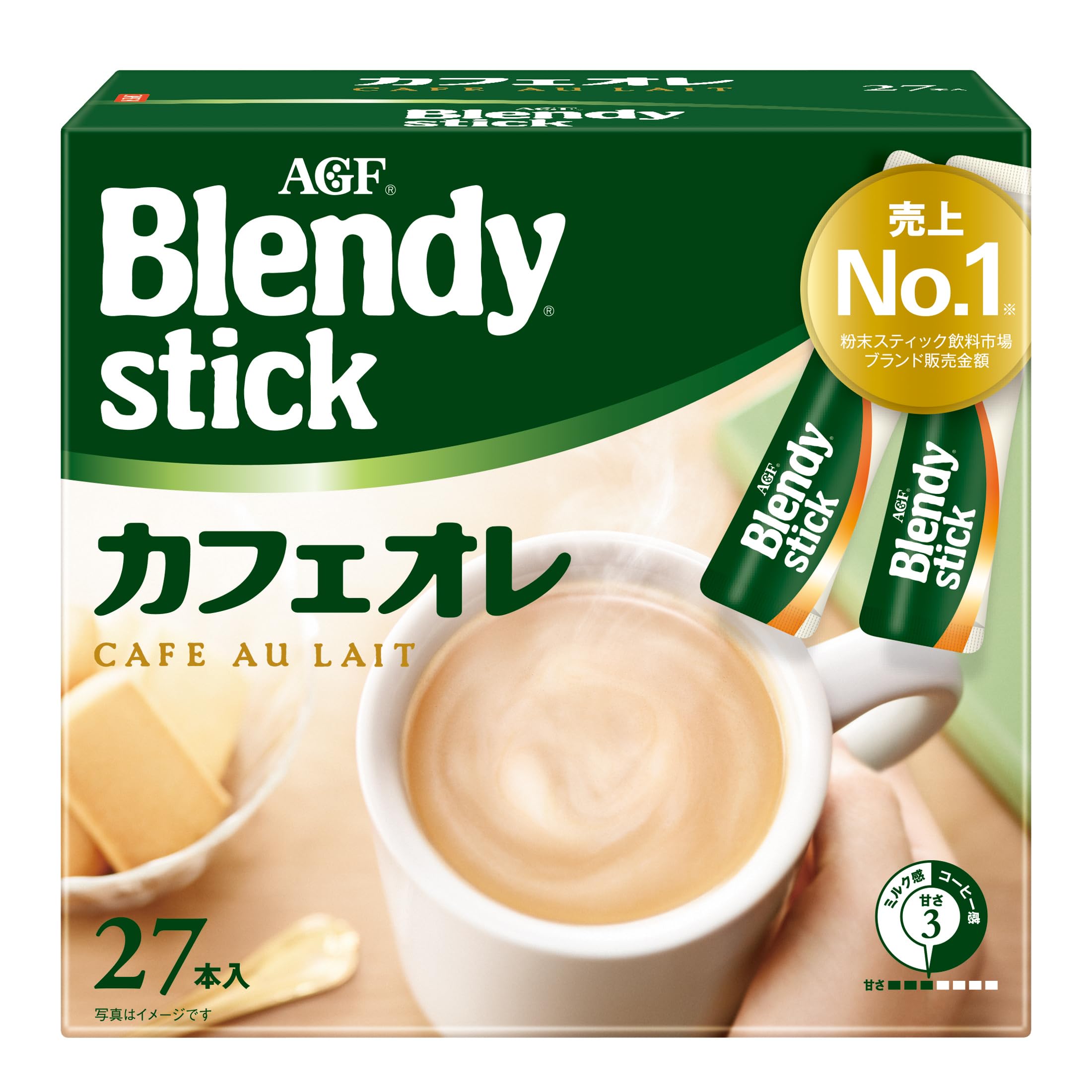 味の素AGF ブレンディ スティック カフェオレ 27本入の商品画像