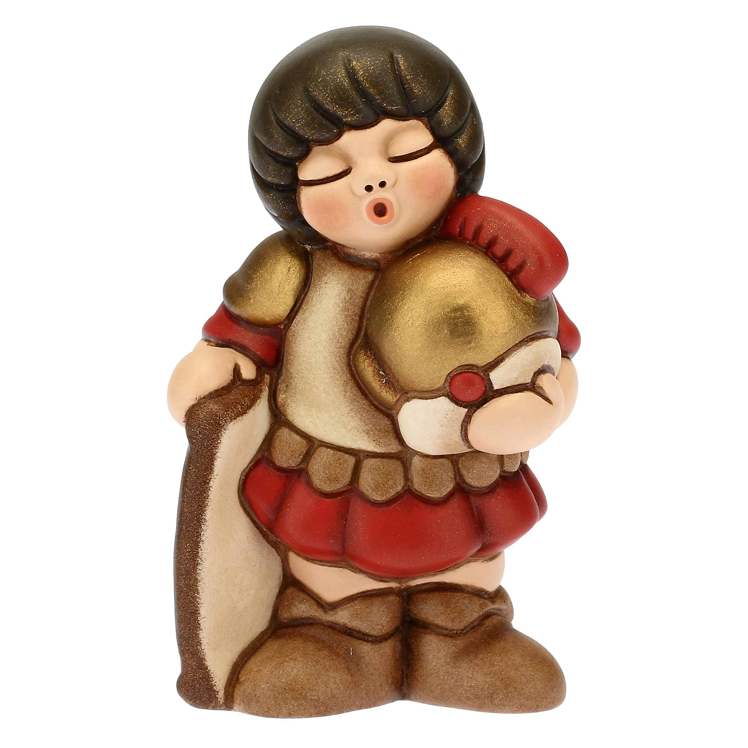 THUN - Soldier Red Variant - Classic Nativity Scene - Ceramic - 5 x 4 x 8 cm