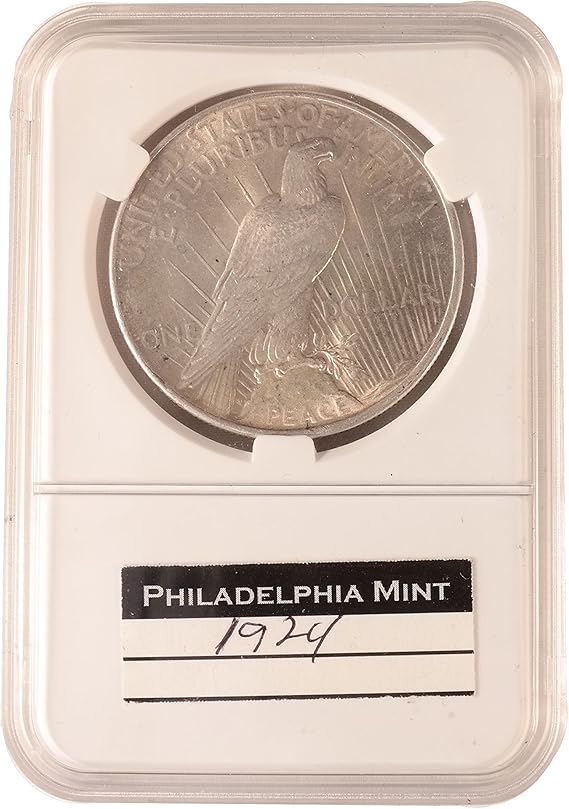 5 Pak Premier Certified Style Coin Holder Dollars w/Labels for