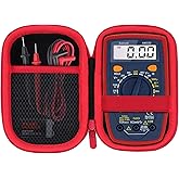 Lebakort Hard Case Compatible with AstroAI Multimeter Tester 2000 Counts Digital Multimeter DC AC Voltmeter Ohm Volt Amp Meter AM33D