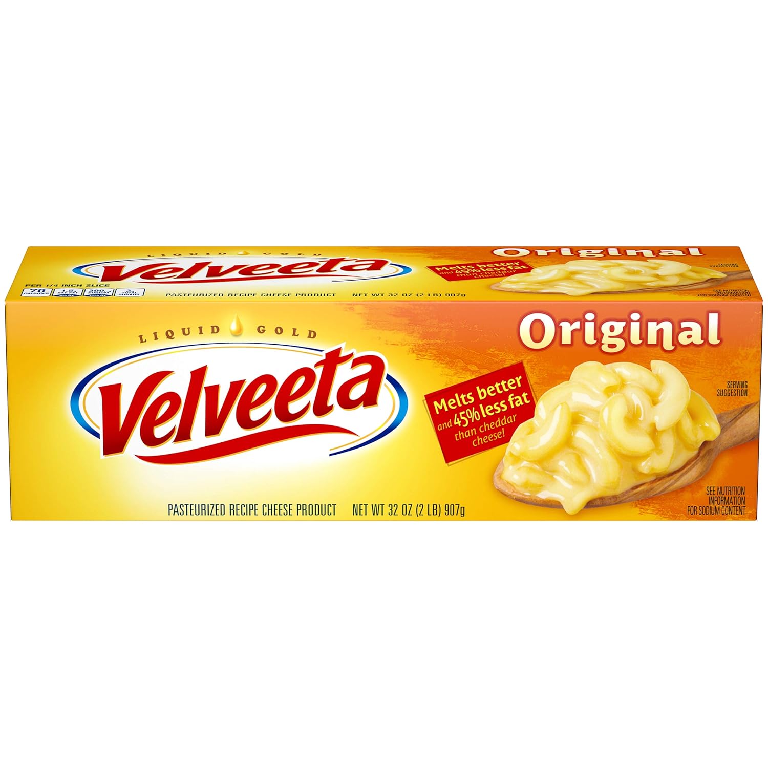 Velveeta Loaf, 32 Ounce (Pack of 12) Grocery & Gourmet Food