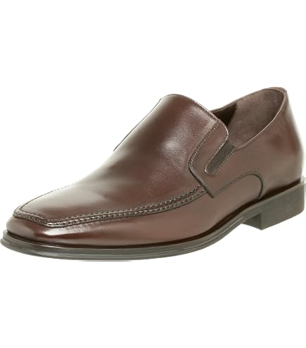 Donald J Pliner REX-2830 Brown Nappa Stretch Slip-On Dress Shoes Square Toe 11.5 Donald J. Pliner | Shoes | Donald Pliner Mens Rex Stretch  main image 3