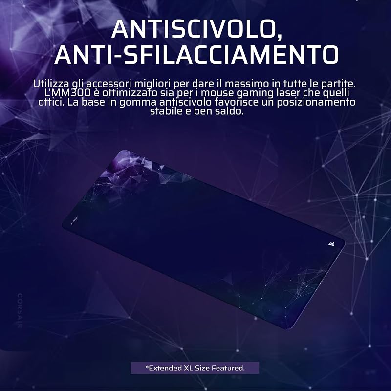 MM300 L Anti-Fray Tessuto Tappetino Per Mouse Da Gioco – Sci-Fi