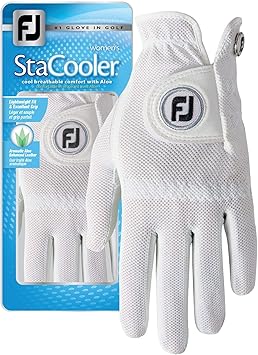 Amazon Footjoy Stacoolerミディアム ラージレディースゴルフグローブ For The Right Hand Footjoy フットジョイ ゴルフグローブ