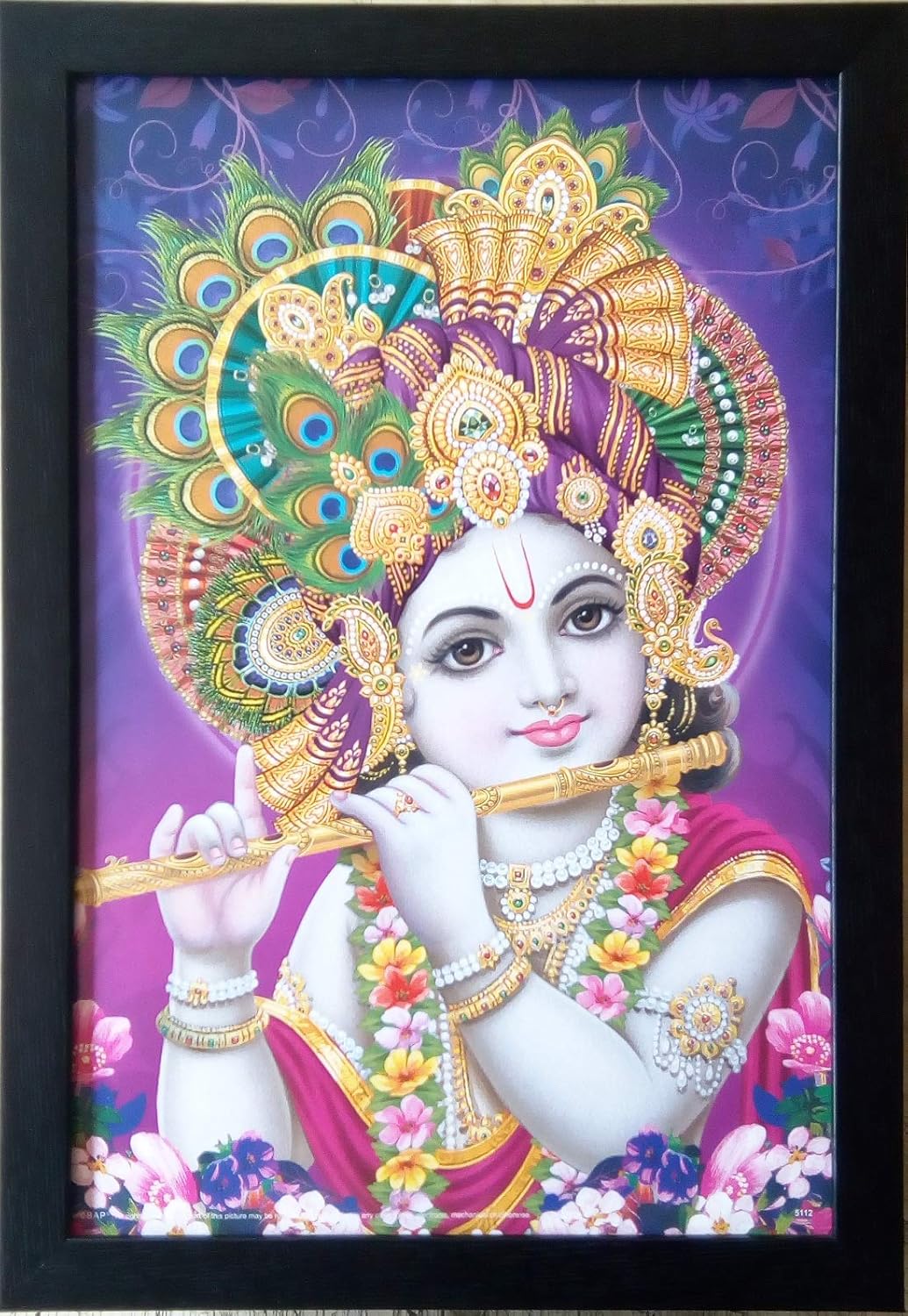 Buy Shree Handicraft Lord Krishna Bal Gopal Bal Krishna Painting Photo